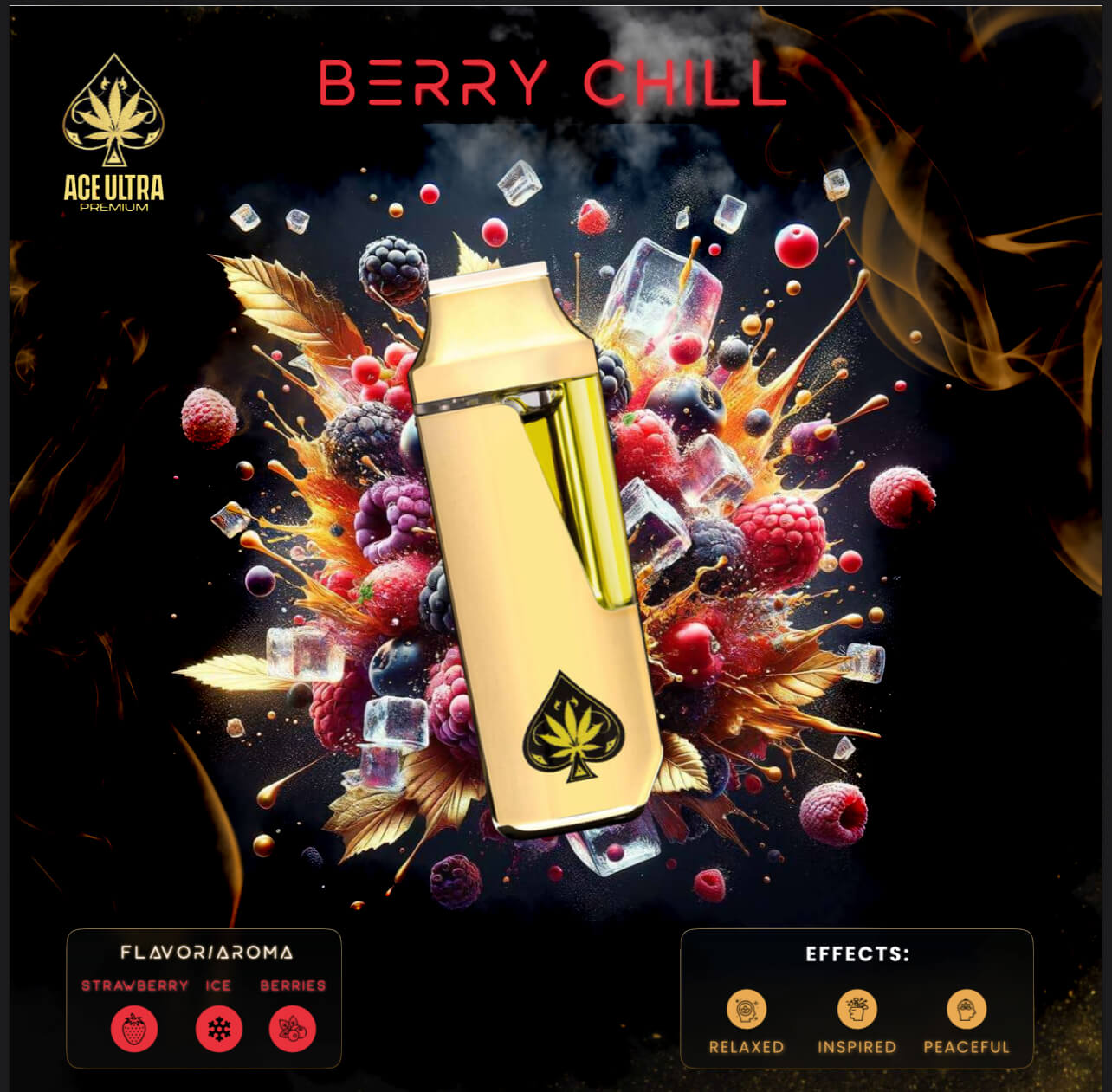ACE BERRY CHILL - Ace Ultra Premium