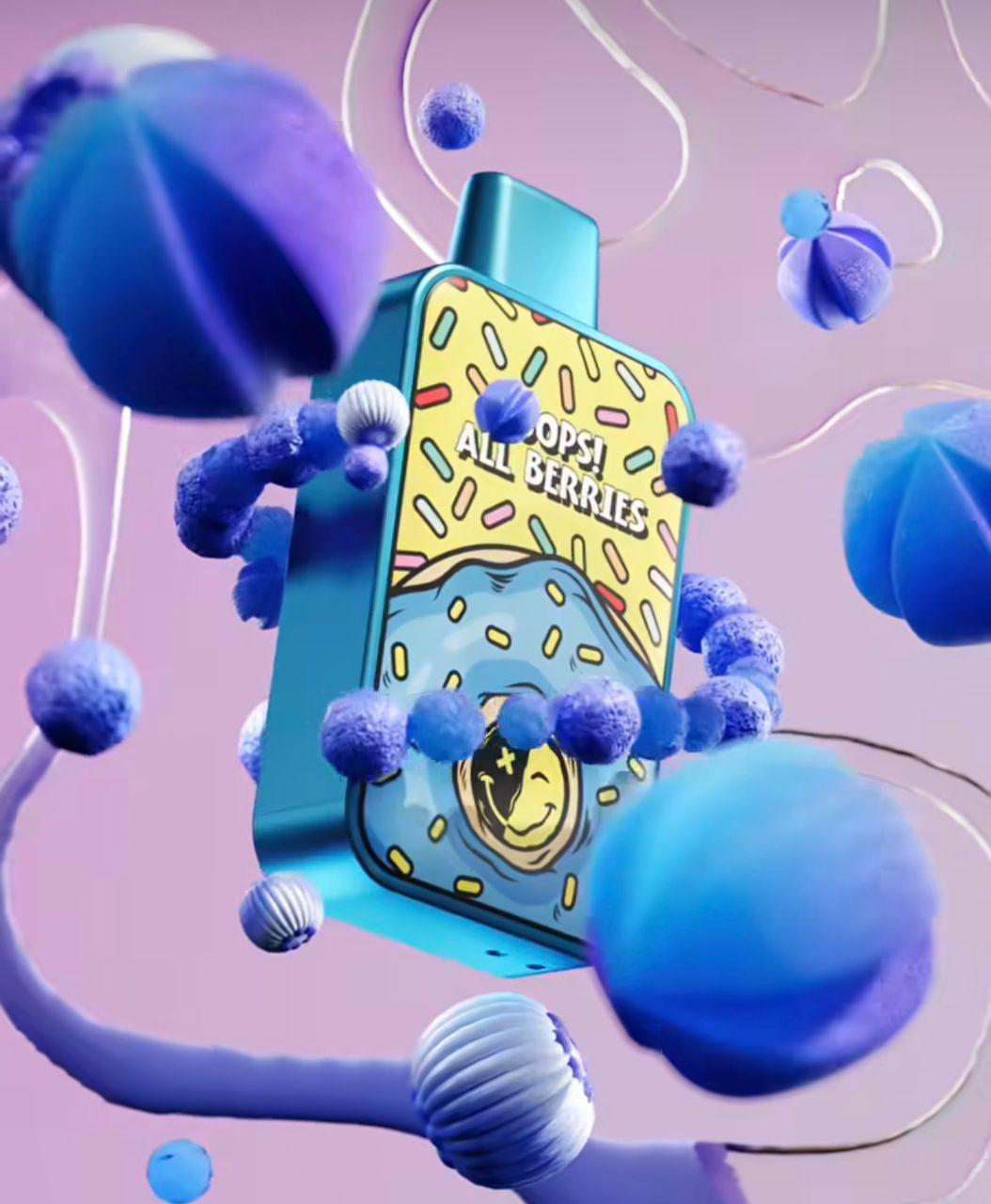 Oops! All Berries Donuts by Fryd - FRYD CARTS